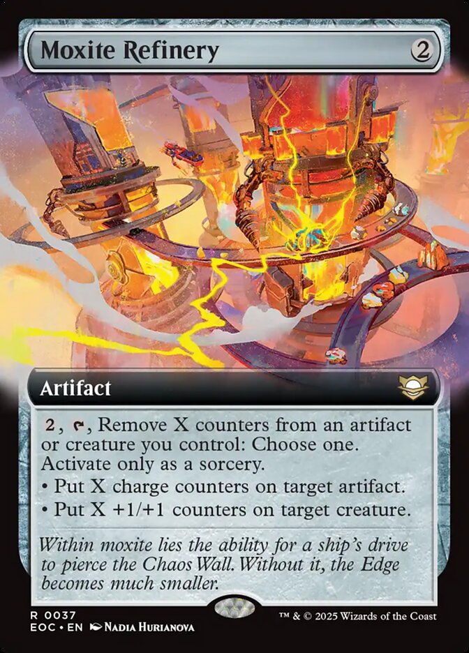 Moxite Refinery 37 (Commander: Edge of Eternities)  - Extended Art | Good Games Modbury