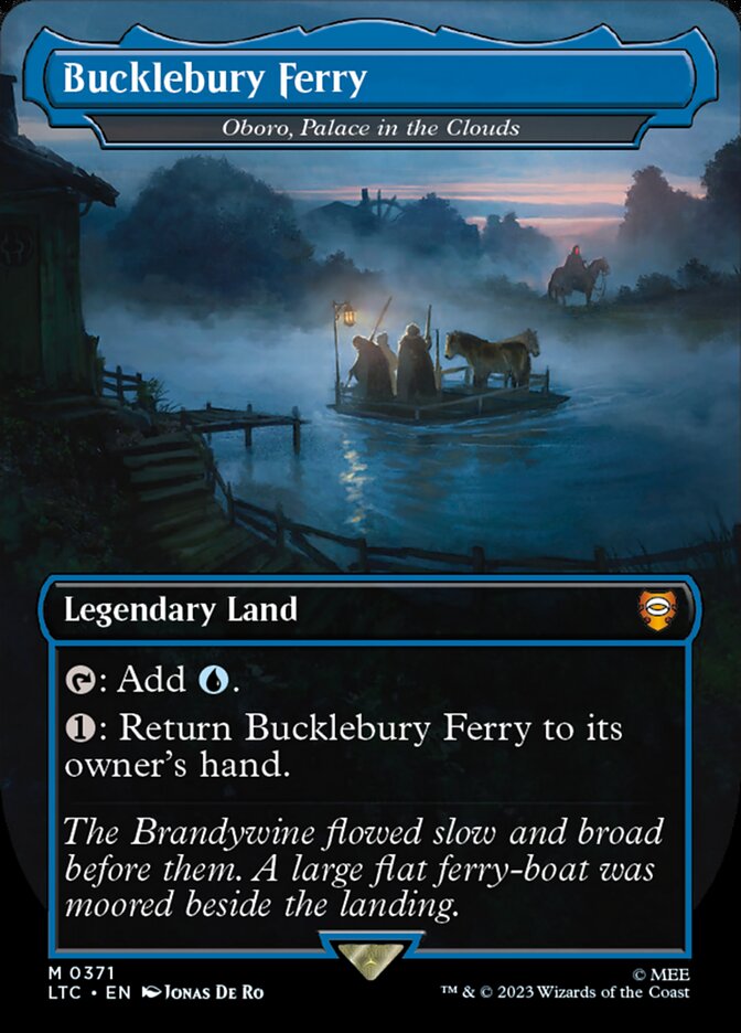 Bucklebury Ferry - Oboro, Palace in the Clouds 371 (Commander: The Lord of the Rings: Tales of Middle-earth)  - Borderless | Good Games Modbury