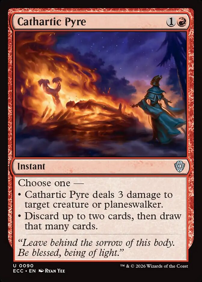 Cathartic Pyre 90 (Commander: Lorwyn Eclipsed)  | Good Games Modbury