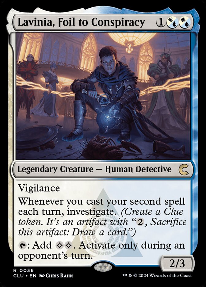 Lavinia, Foil to Conspiracy 36 (Ravnica: Clue Edition)  | Good Games Modbury