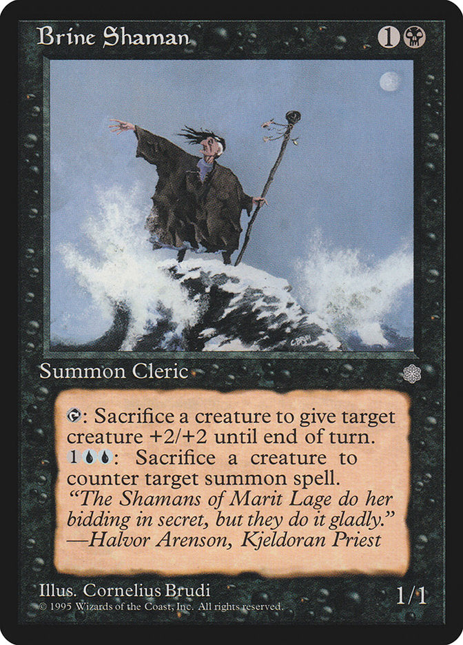 Brine Shaman 115/383 (Ice Age)  | Good Games Modbury