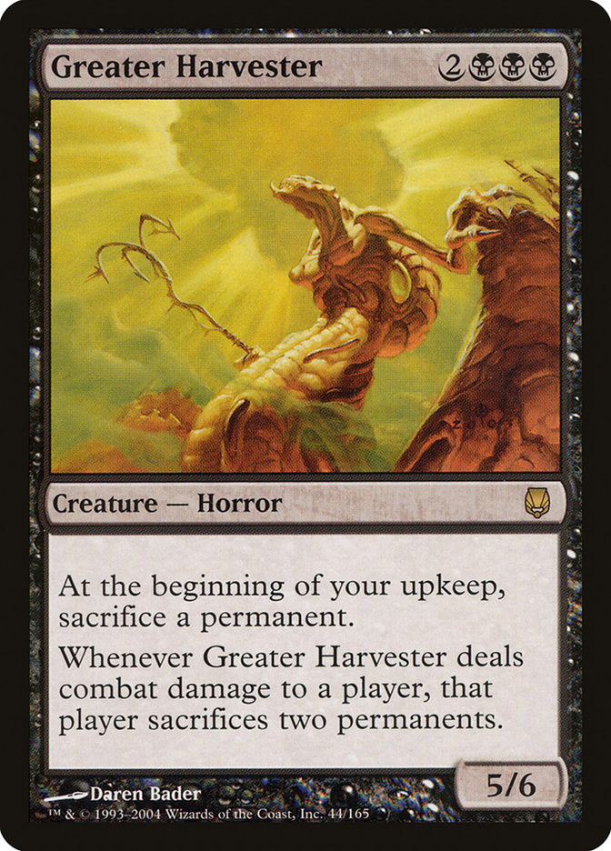 Greater Harvester 44/165 (Darksteel)  | Good Games Modbury