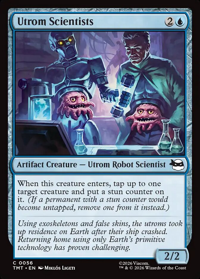 Utrom Scientists 56 (Teenage Mutant Ninja Turtles)  - Foil | Good Games Modbury