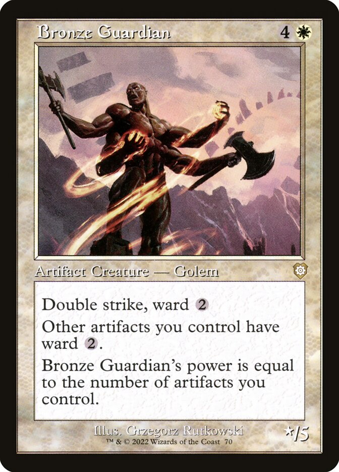Bronze Guardian 70/40 (Commander: The Brothers' War)  | Good Games Modbury