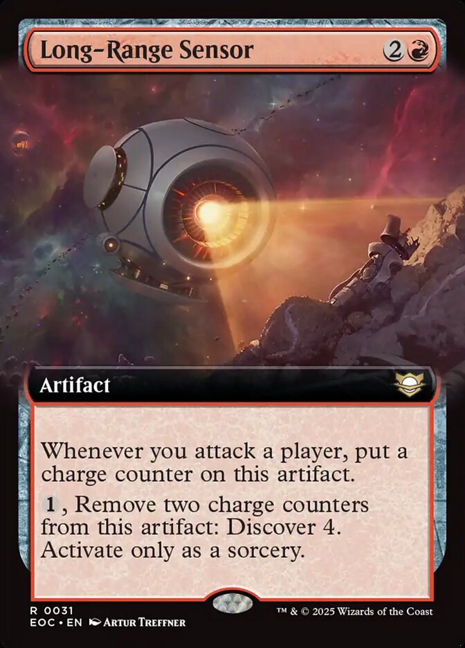 Long-Range Sensor 31 (Commander: Edge of Eternities)  - Extended Art | Good Games Modbury