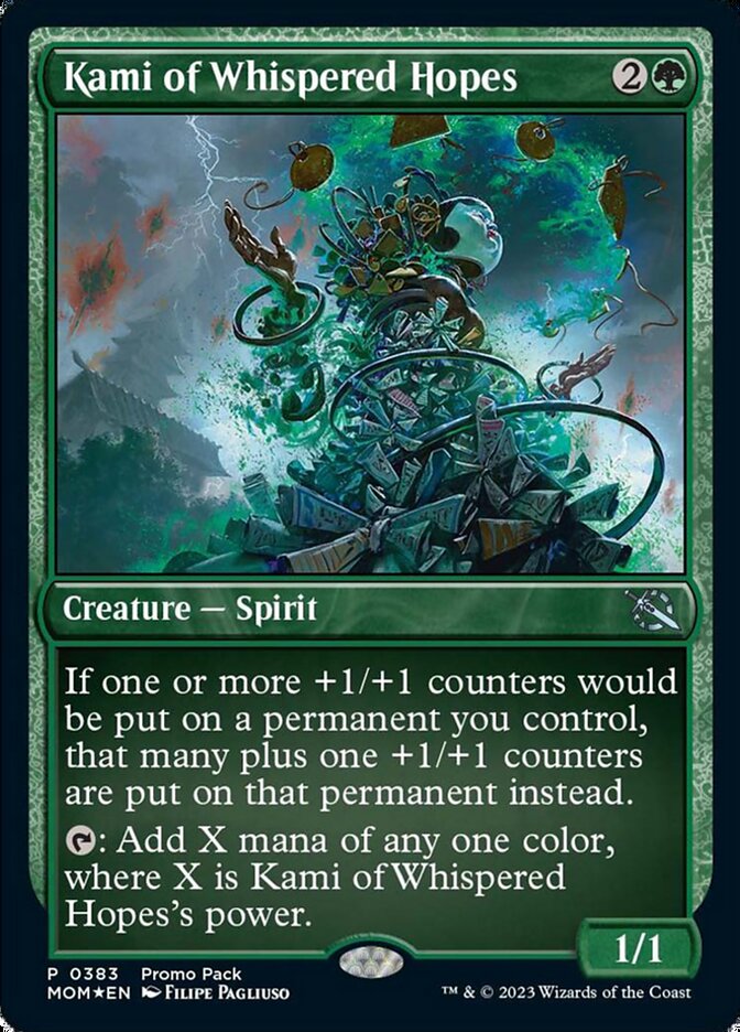 Kami of Whispered Hopes 383 (Promo Pack: March of the Machine)  - Foil | Good Games Modbury