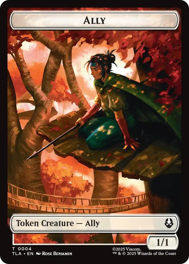 Ally Clue Double Sided Token 4 // 15 (Avatar: The Last Airbender)  - Foil | Good Games Modbury