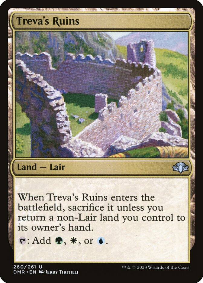 Treva's Ruins 260/261 (Dominaria Remastered)  - Foil | Good Games Modbury