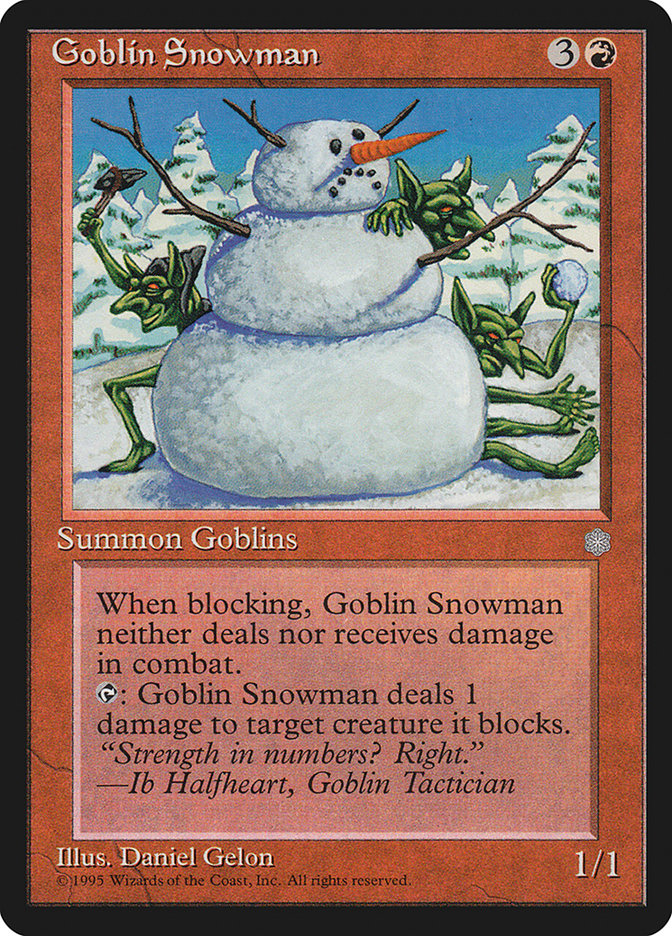Goblin Snowman 191/383 (Ice Age)  | Good Games Modbury