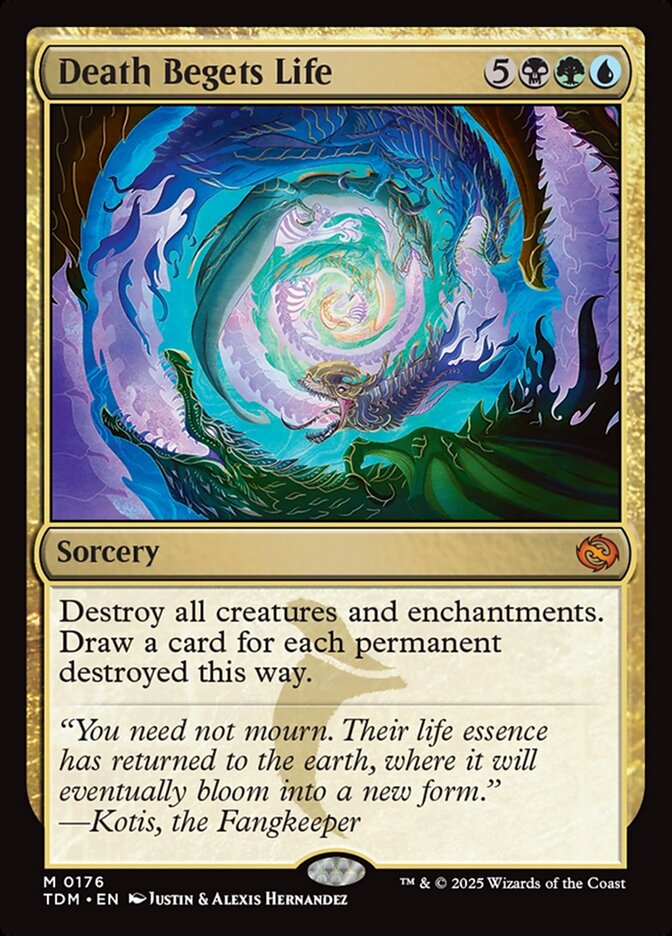 Death Begets Life 176 (Tarkir: Dragonstorm)  | Good Games Modbury