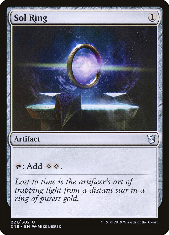 Sol Ring 221/302 (Commander 2019)  | Good Games Modbury