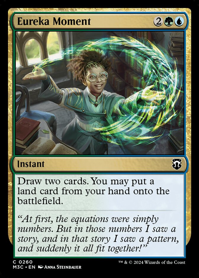 Eureka Moment 260/411 (Commander: Modern Horizons 3)  | Good Games Modbury