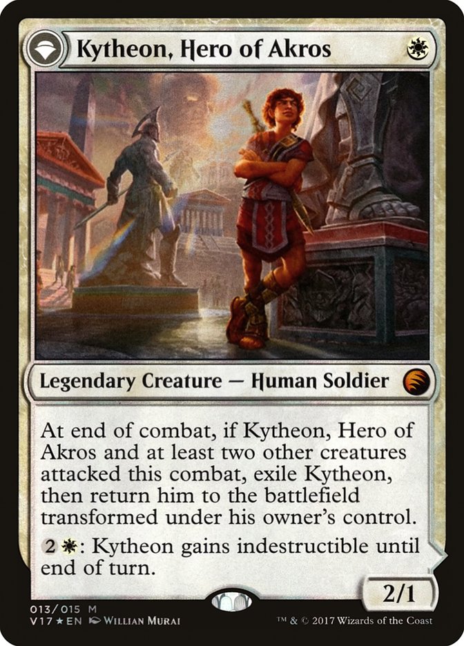 Kytheon, Hero of Akros // Gideon, Battle-Forged 13/15 (From the Vault: Transform)  - Foil | Good Games Modbury