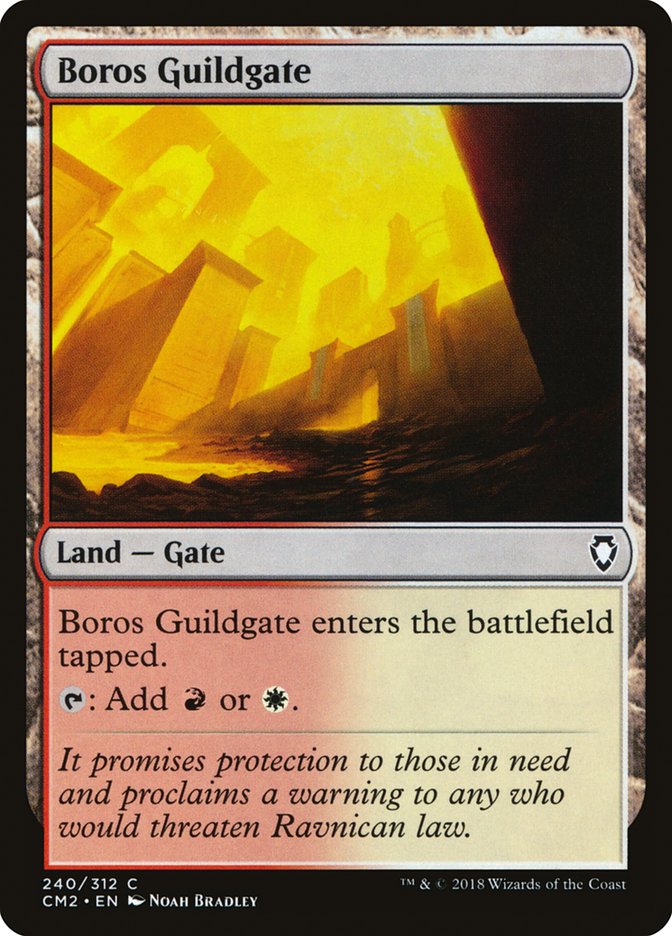 Boros Guildgate 240/312 (Commander Anthology Volume II)  | Good Games Modbury