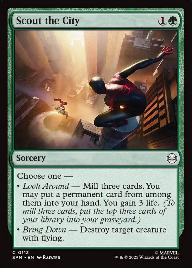 Scout the City 113/198 (Marvel's Spider-Man)  - Foil | Good Games Modbury