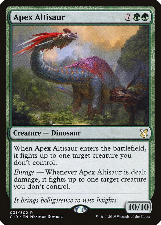 Apex Altisaur 31/302 (Commander 2019)  | Good Games Modbury
