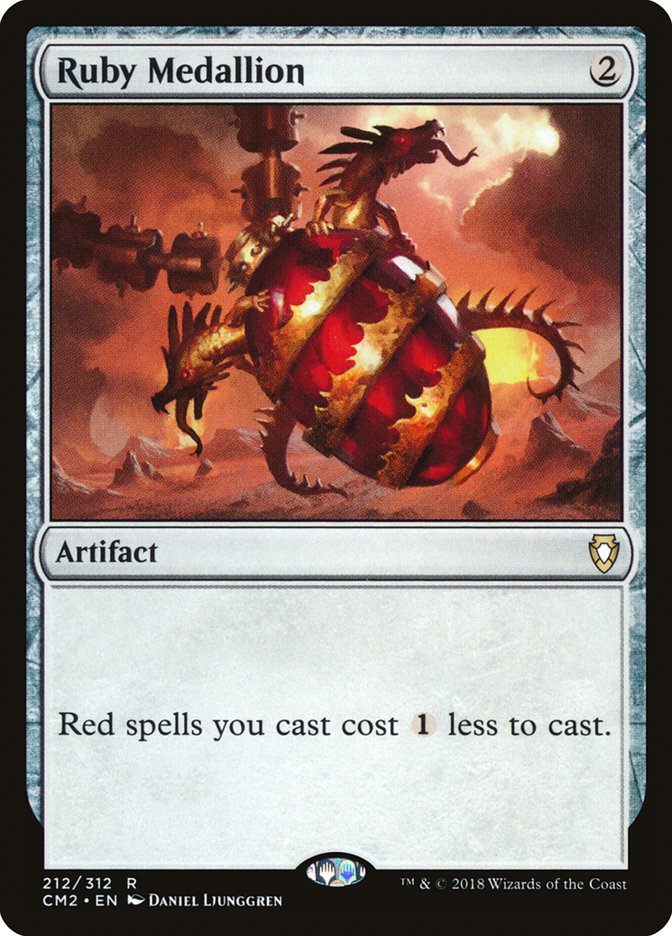 Ruby Medallion 212/312 (Commander Anthology Volume II)  | Good Games Modbury