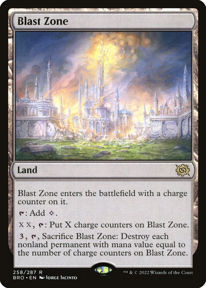Blast Zone 258/287 (The Brothers' War)  | Good Games Modbury