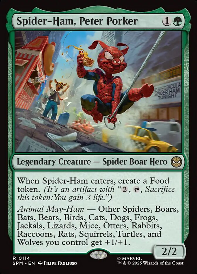 Spider-Ham, Peter Porker 114/198 (Marvel's Spider-Man)  | Good Games Modbury