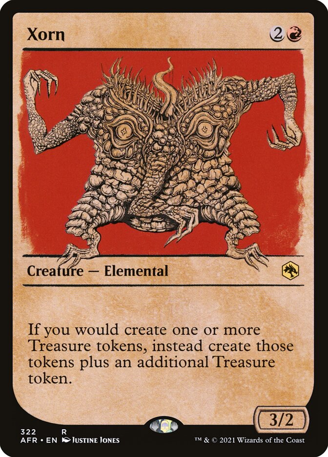 Xorn Showcase 322 (Adventures in the Forgotten Realms)  - Foil | Good Games Modbury