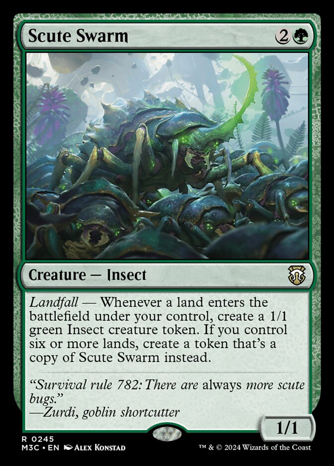 Scute Swarm 245/411 (Commander: Modern Horizons 3)  | Good Games Modbury