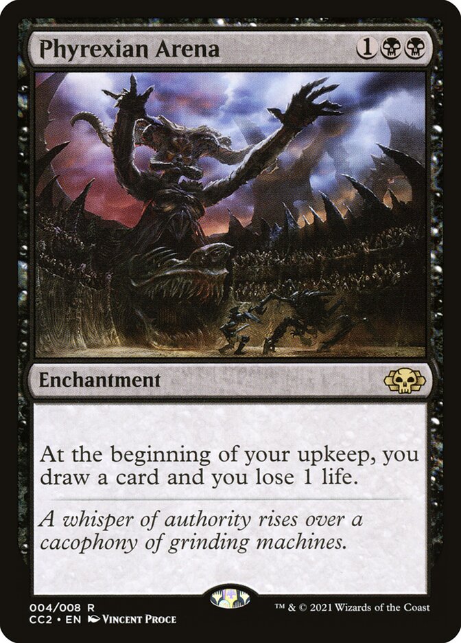 Phyrexian Arena 4 (Commander Collection: Black)  | Good Games Modbury