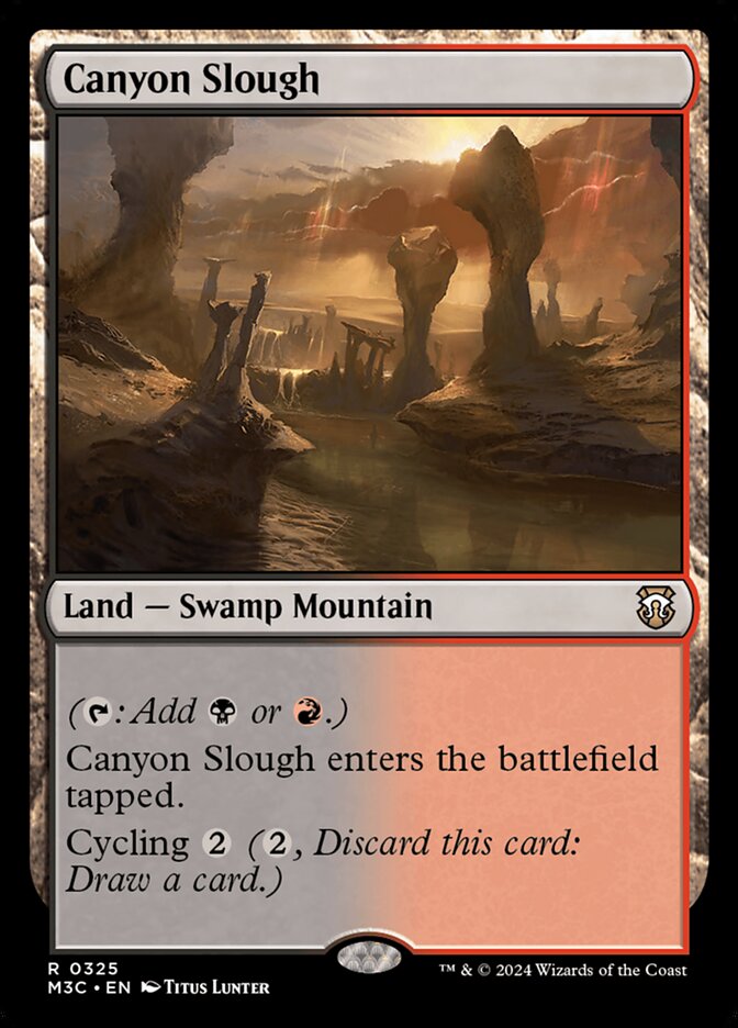 Canyon Slough 325/411 (Commander: Modern Horizons 3)  | Good Games Modbury