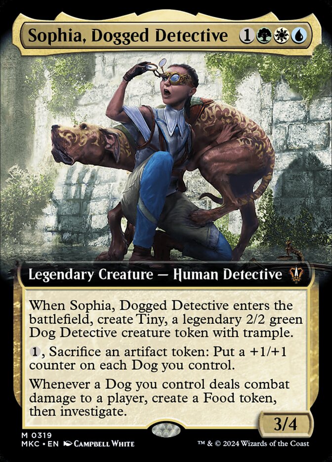 Sophia, Dogged Detective 319/311 (Commander: Murders at Karlov Manor)  - Extended Art | Good Games Modbury