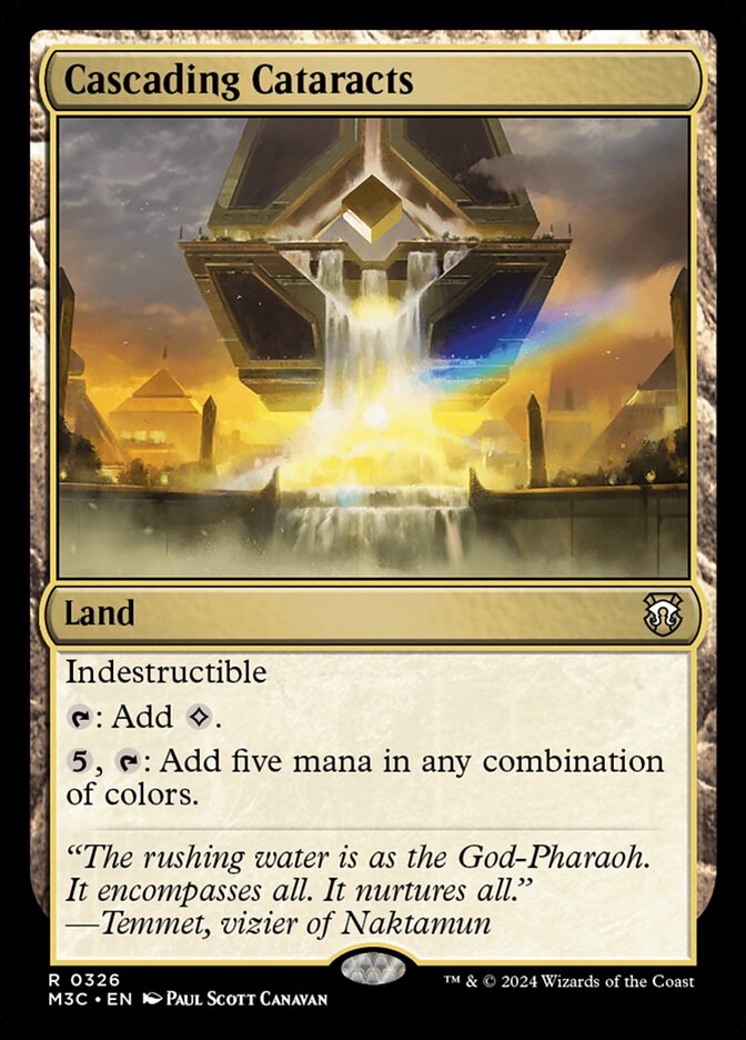 Cascading Cataracts 326 (Commander: Modern Horizons 3)  | Good Games Modbury