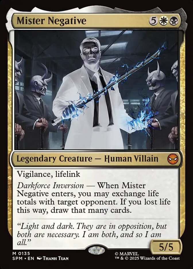 Mister Negative 135/198 (Marvel's Spider-Man)  - Foil | Good Games Modbury