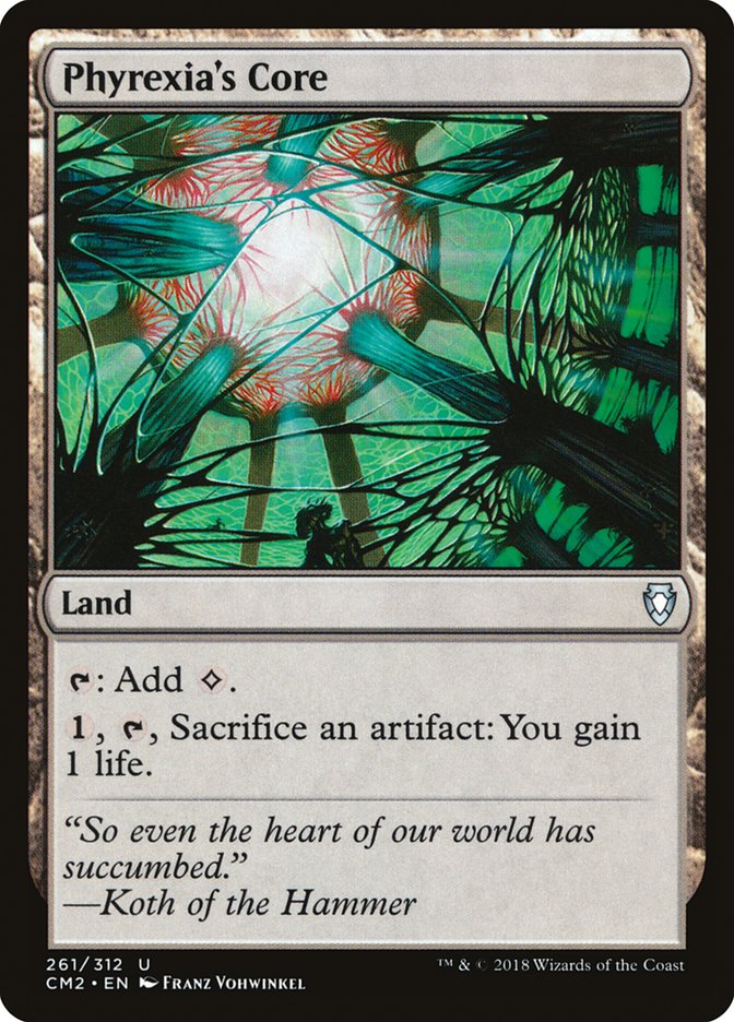 Phyrexia's Core 261/312 (Commander Anthology Volume II)  | Good Games Modbury