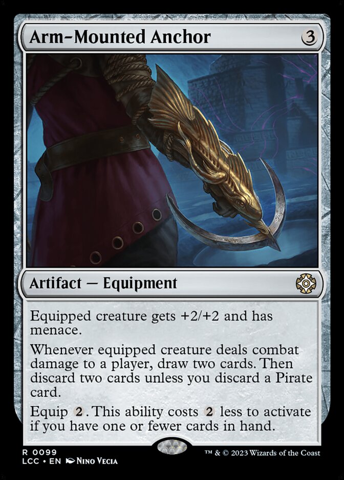 Arm-Mounted Anchor 99/370 (Commander: The Lost Caverns of Ixalan)  | Good Games Modbury