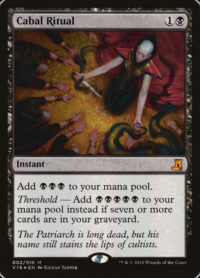 Cabal Ritual 2/16 (From the Vault: Lore)  - Foil | Good Games Modbury