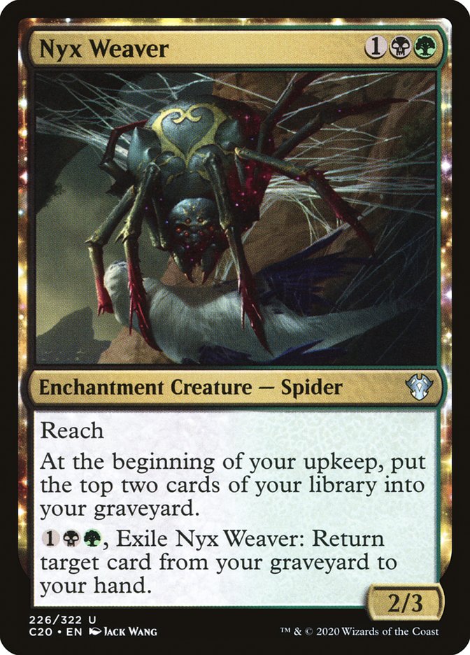 Nyx Weaver 226/322 (Commander 2020)  | Good Games Modbury