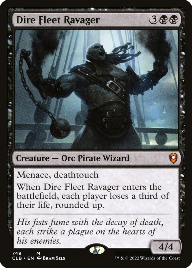 Dire Fleet Ravager 749/361 (Commander Legends: Battle for Baldur's Gate)  | Good Games Modbury