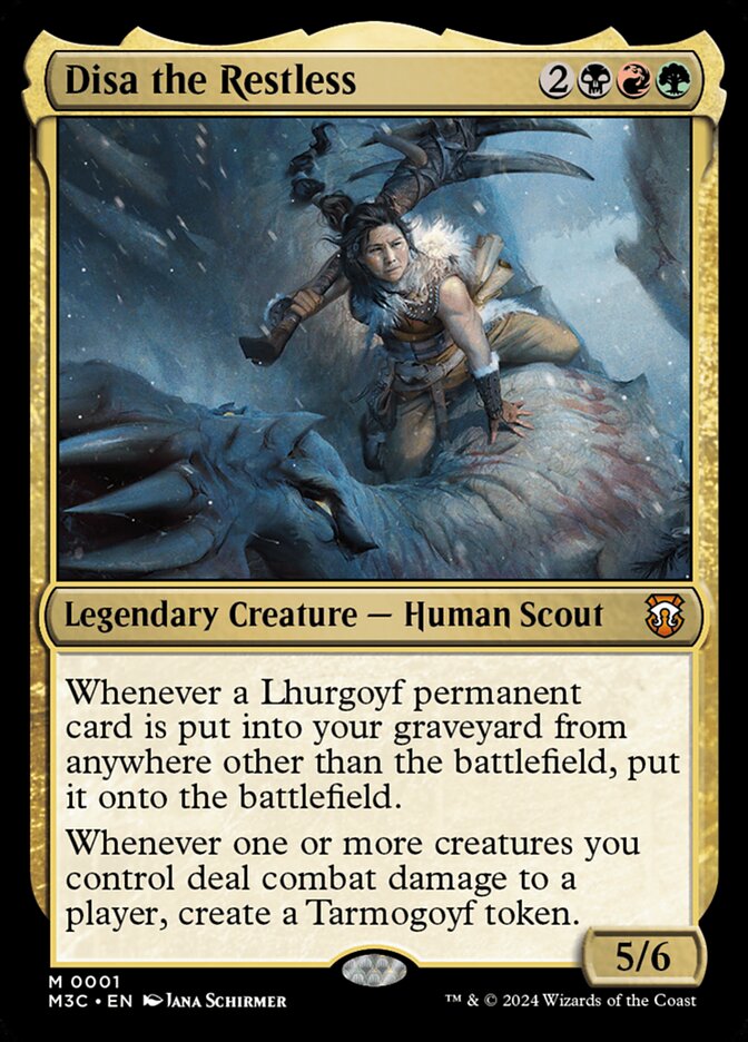Disa the Restless 1/411 (Commander: Modern Horizons 3)  - Foil | Good Games Modbury