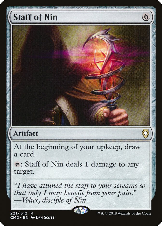 Staff of Nin 221/312 (Commander Anthology Volume II)  | Good Games Modbury