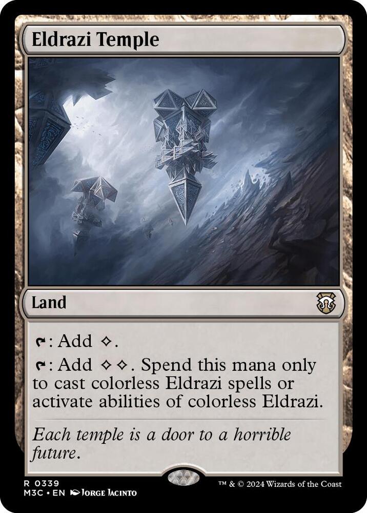 Eldrazi Temple 339/411 (Commander: Modern Horizons 3)  - Ripple Foil | Good Games Modbury