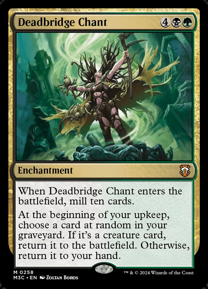 Deadbridge Chant 258/411 (Commander: Modern Horizons 3)  | Good Games Modbury