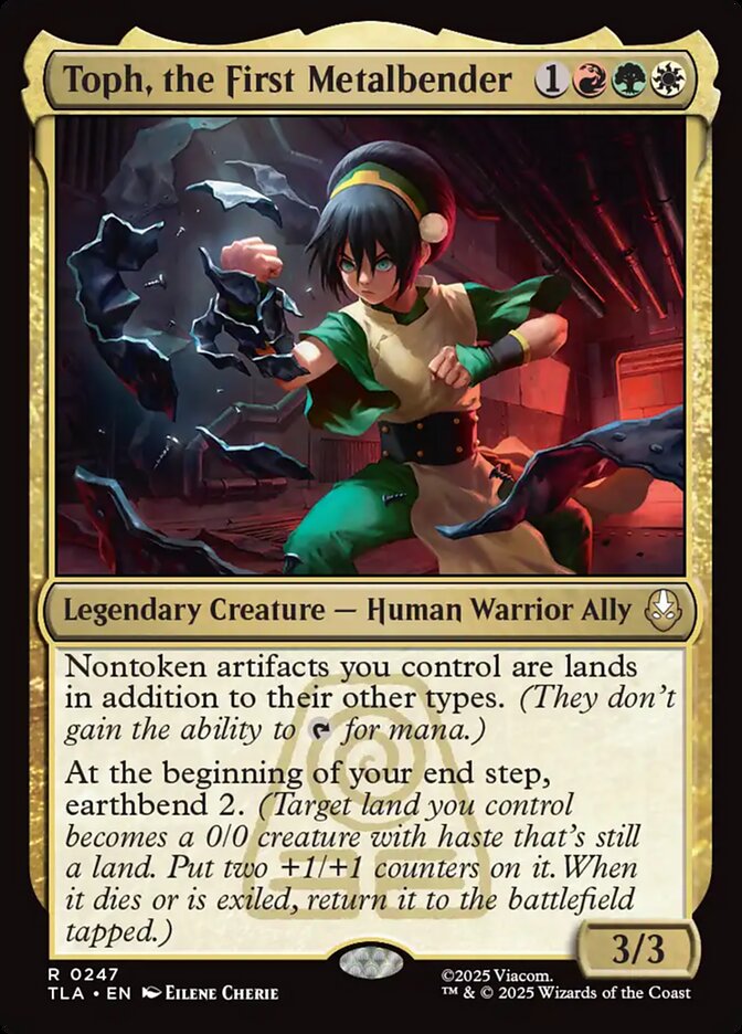 Toph, the First Metalbender 247/286 (Avatar: The Last Airbender)  - Foil | Good Games Modbury