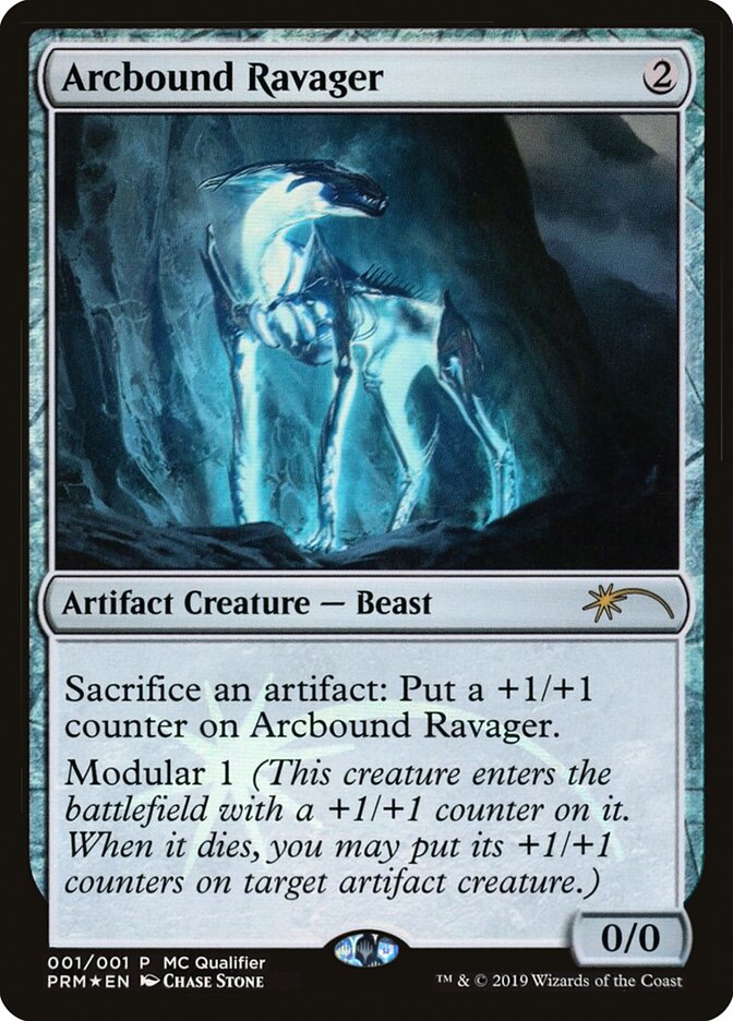 Arcbound Ravager 1 (WMCQ Promo Cards)  - Foil | Good Games Modbury