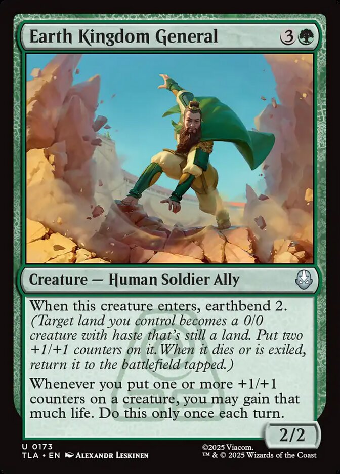 Earth Kingdom General 173 (Avatar: The Last Airbender)  - Foil | Good Games Modbury