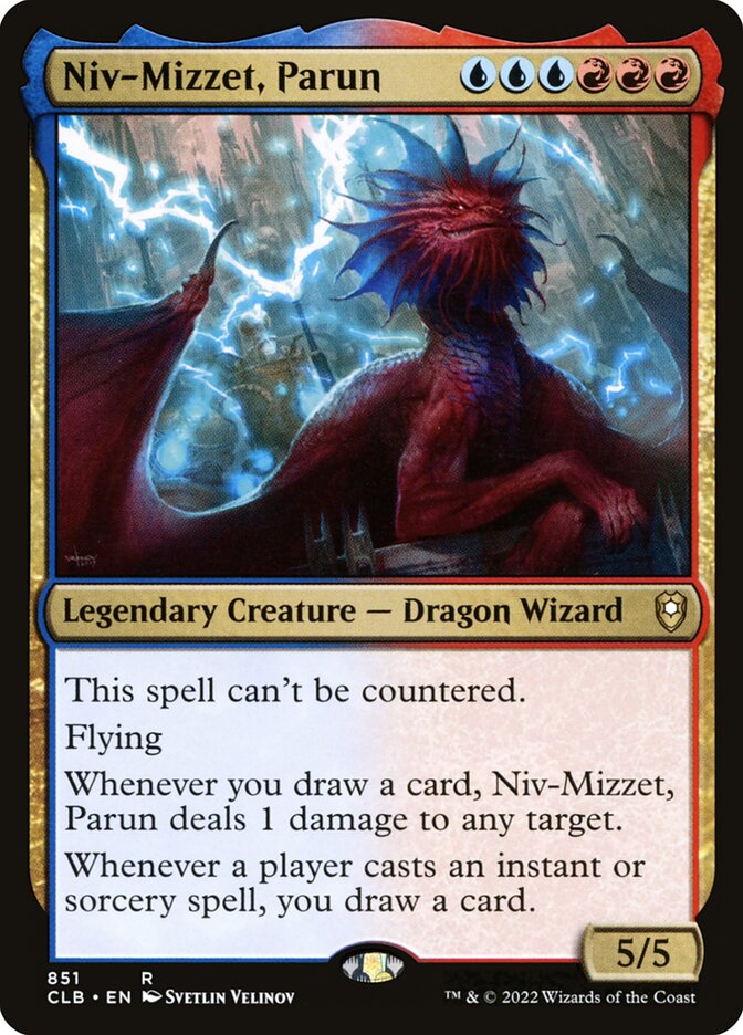 Niv-Mizzet, Parun 851/361 (Commander Legends: Battle for Baldur's Gate)  | Good Games Modbury