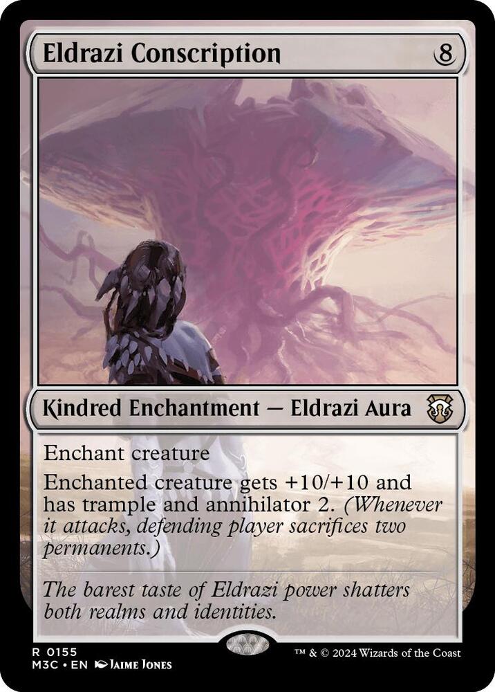 Eldrazi Conscription 155/411 (Commander: Modern Horizons 3)  - Ripple Foil | Good Games Modbury