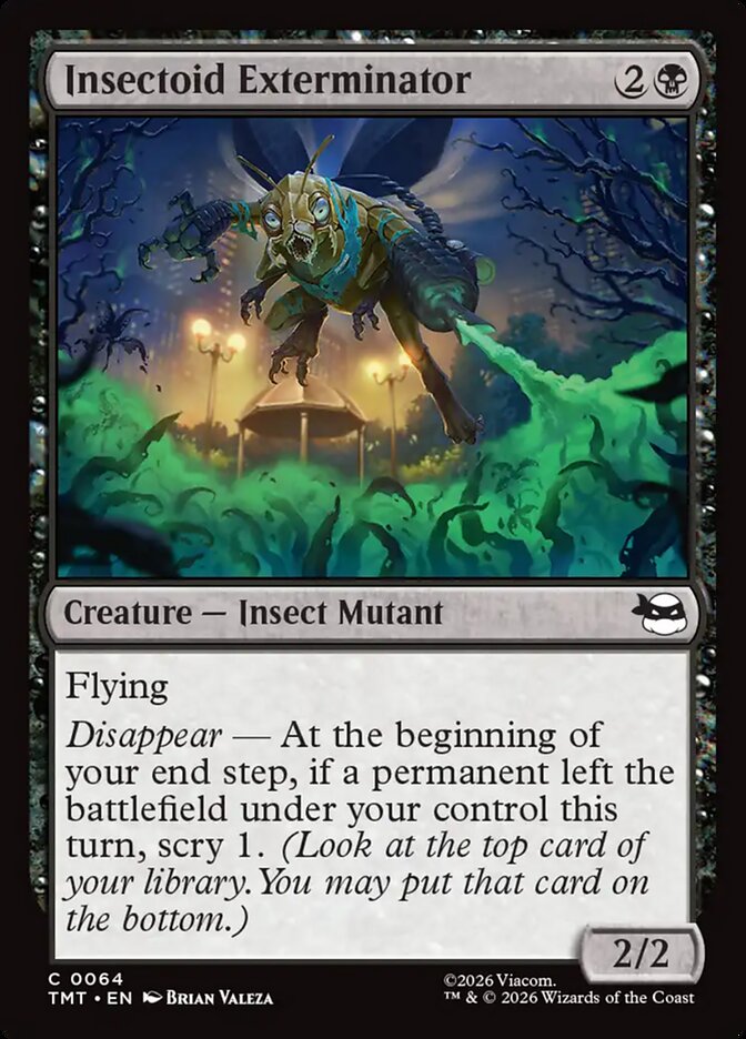 Insectoid Exterminator 64/190 (Teenage Mutant Ninja Turtles)  - Foil | Good Games Modbury