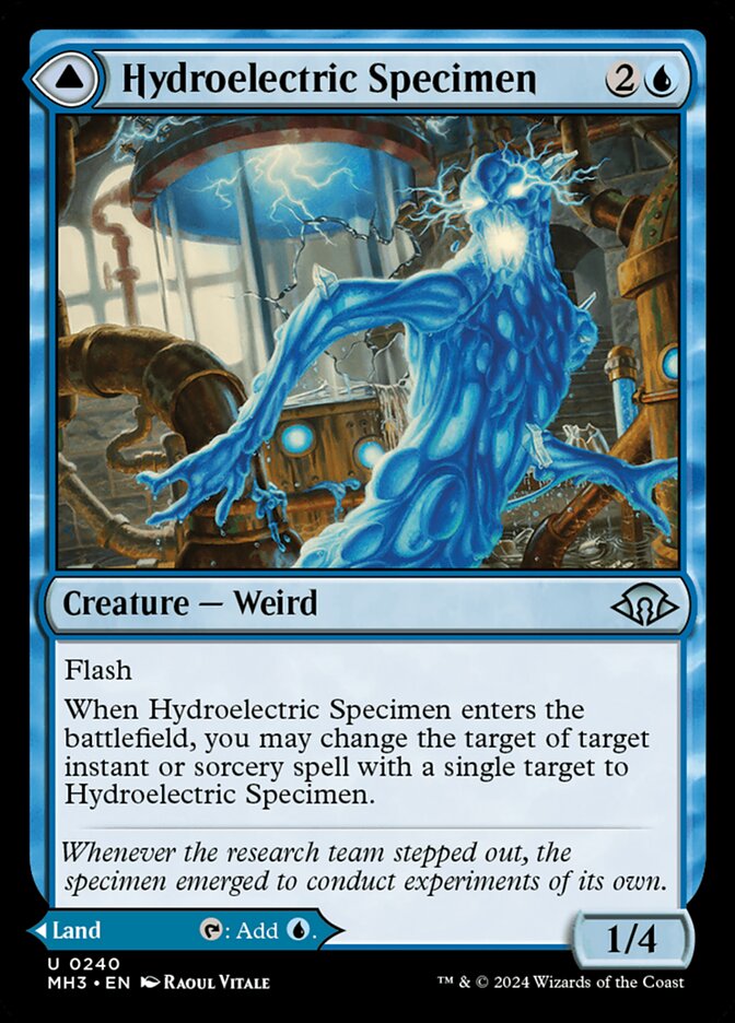 Hydroelectric Specimen // Hydroelectric Laboratory 240 (Modern Horizons 3)  | Good Games Modbury