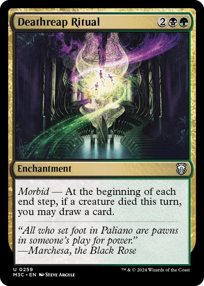Deathreap Ritual 259/411 (Commander: Modern Horizons 3)  - Ripple Foil | Good Games Modbury