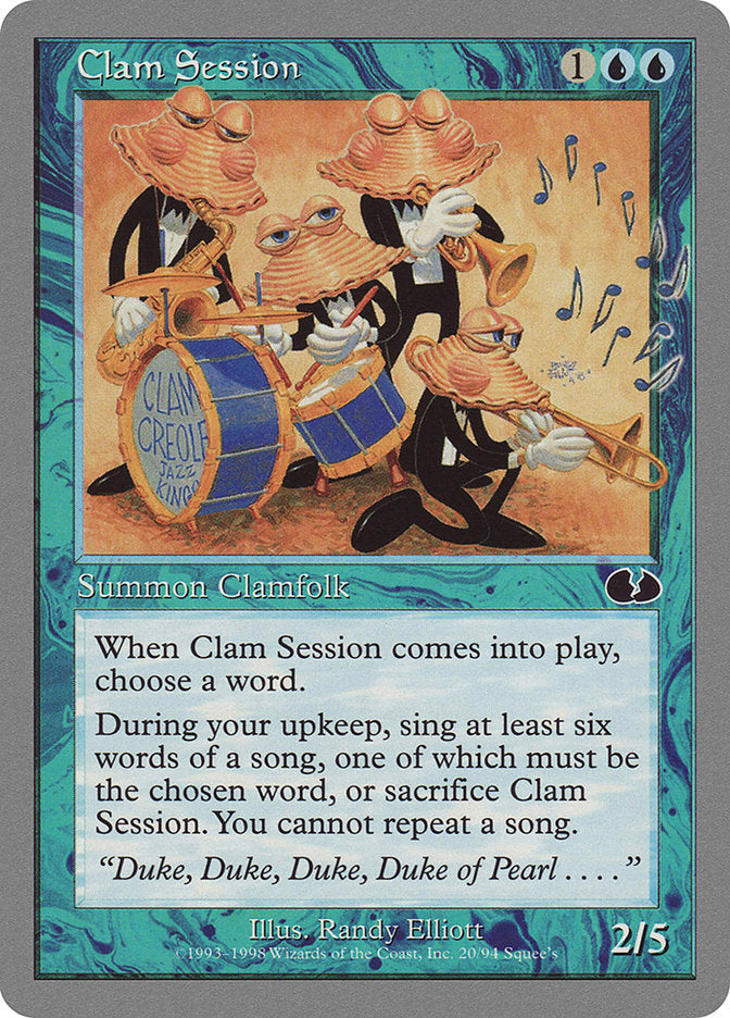 Clam Session 20/94 (Unglued)  | Good Games Modbury