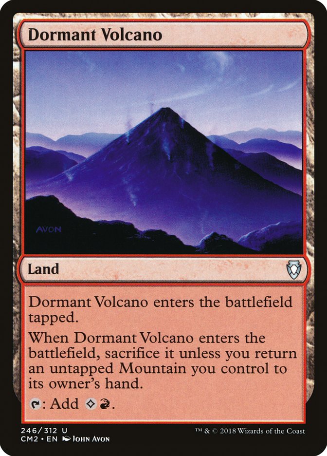 Dormant Volcano 246/312 (Commander Anthology Volume II)  | Good Games Modbury