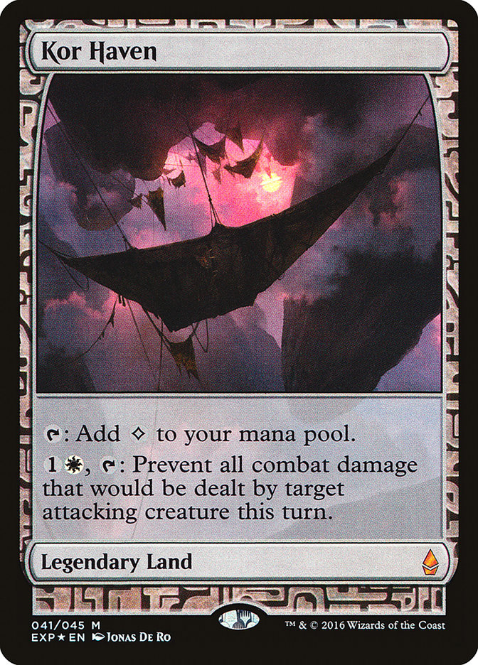Kor Haven 41/45 (Zendikar Expeditions)  - Foil | Good Games Modbury